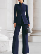 Sharielle | Elegant Kavaj och Byxdress Set