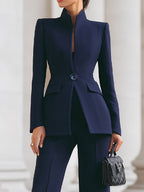 Sharielle | Elegant Kavaj och Byxdress Set