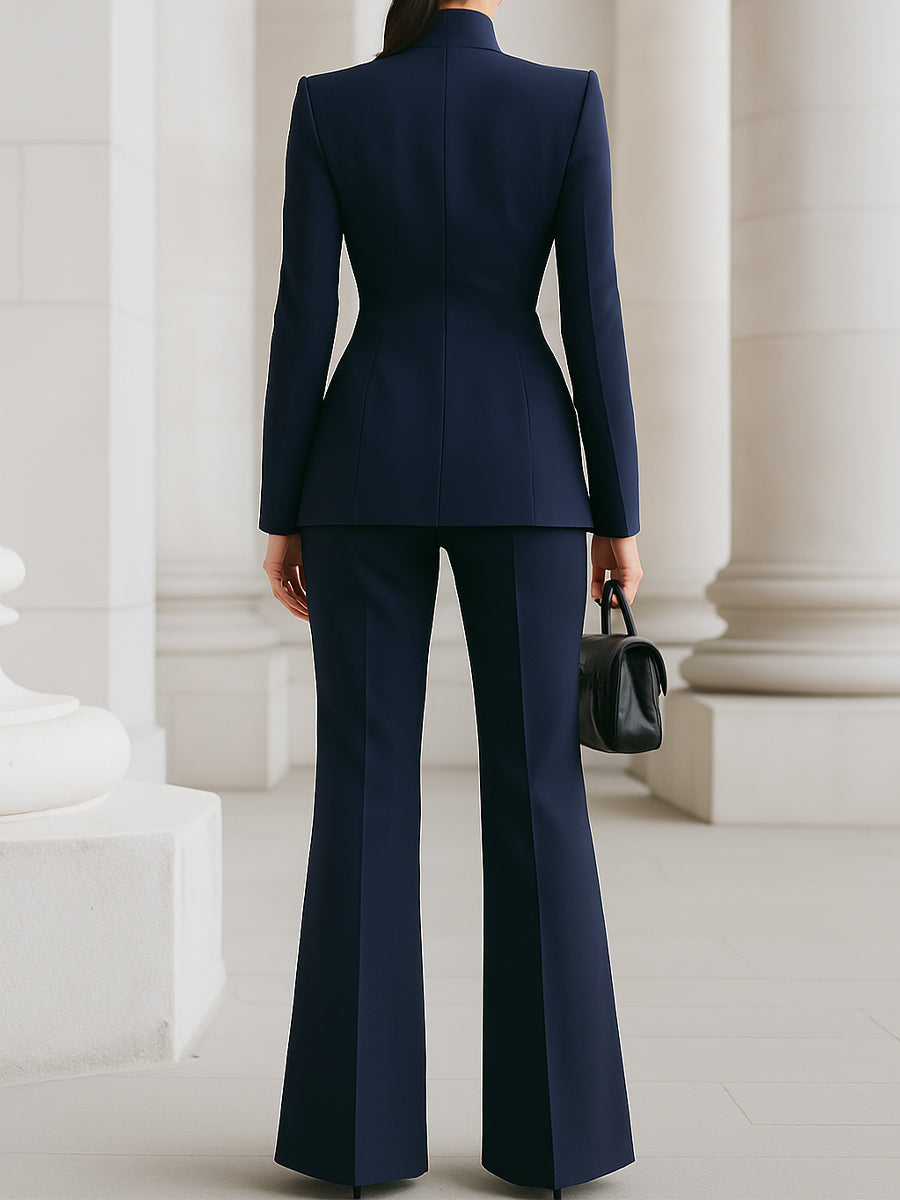 Sharielle | Elegant Kavaj och Byxdress Set